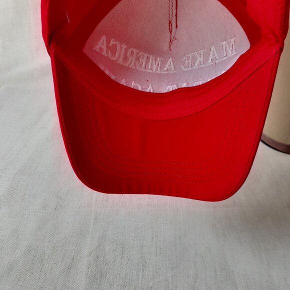 MAGA - 45-47 - Red Baseball Cap - Adjustable Fit - Picture 7 of 9